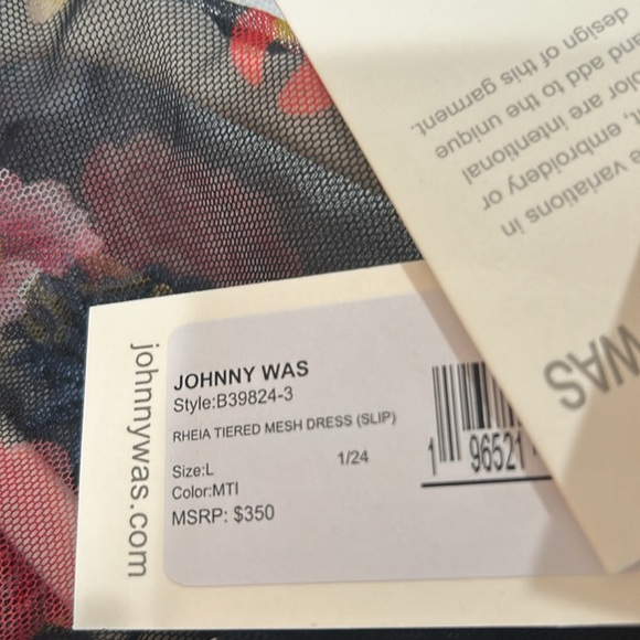 NWT…BEAUTIFUL JOHNNY WAS DRESS…Size L - Picture 12 of 12